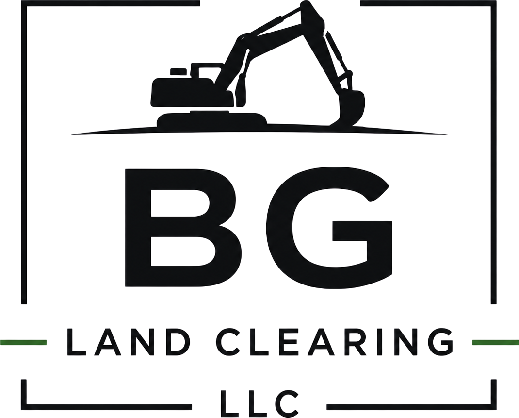 BG Land Clearing logo
